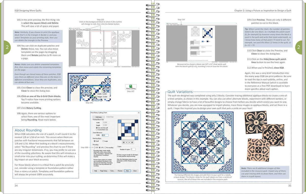 EQ8 Desiging More Quilts