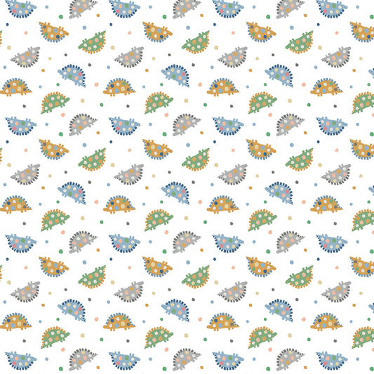 Baby Dino Flannel - Dinos & Dots ($22/m)