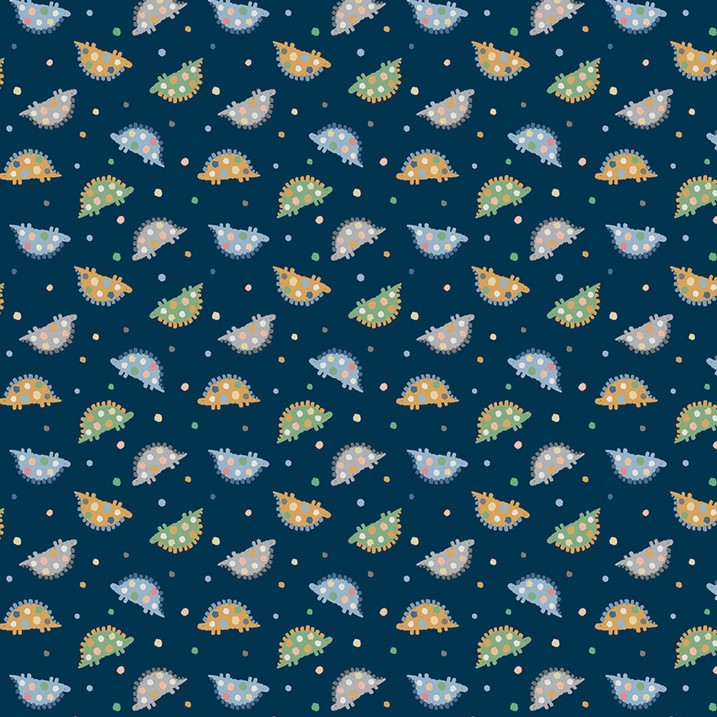 Baby Dino Flannel - Dinos & Dots ($22/m)