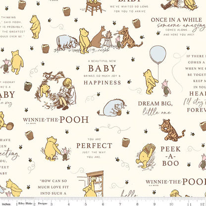 PRE-ORDER | Winnie the Pooh Baby - Fat Quarter Bundle