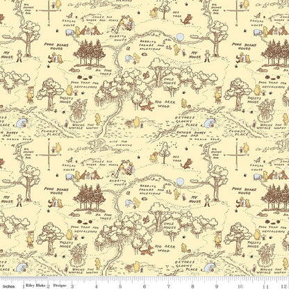 PRE-ORDER | Winnie the Pooh Baby - Fat Quarter Bundle