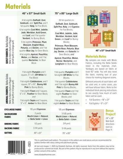 Show and Tell Quilt Pattern