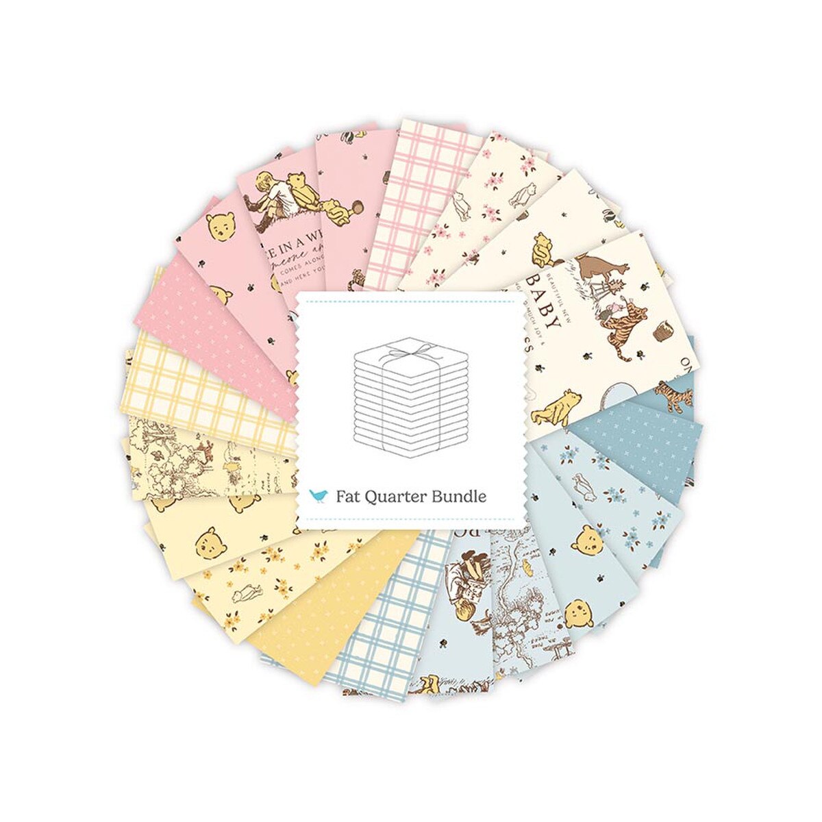 PRE-ORDER | Winnie the Pooh Baby - Fat Quarter Bundle