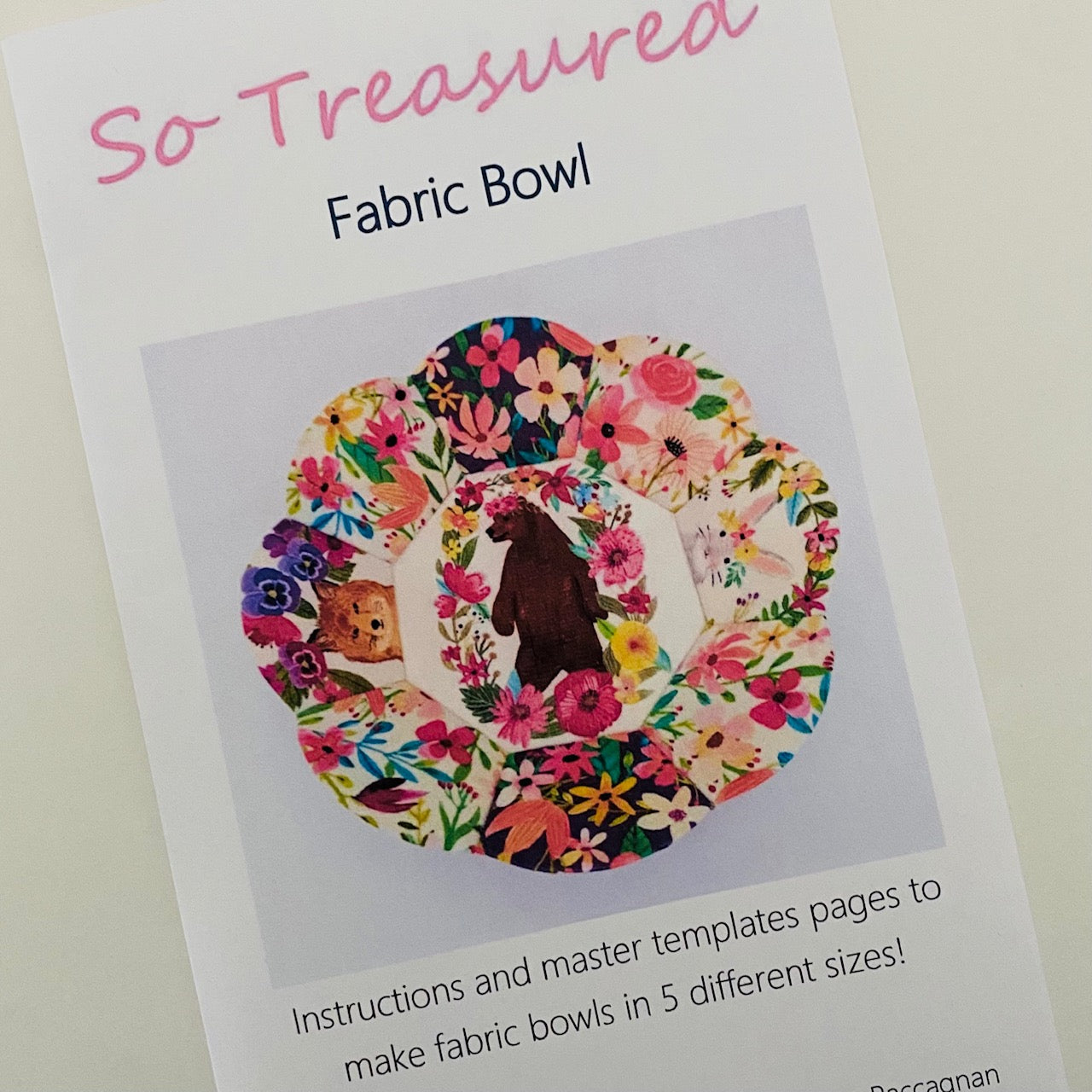 Pretty Little Fabric Bowl