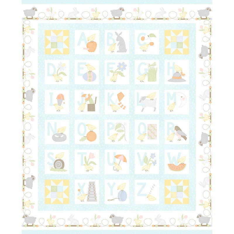 Little Chicks Flannel - Panel