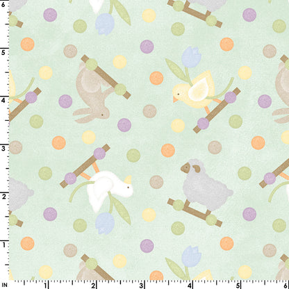 Little Chicks Flannel - Pull Toys ($22/m)