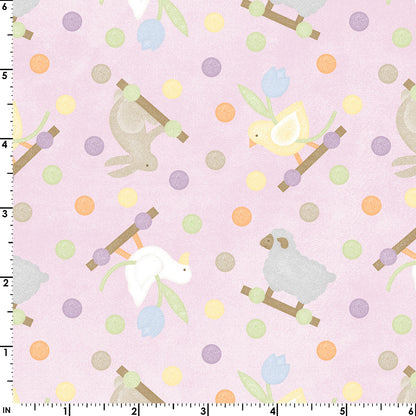 Little Chicks Flannel - Pull Toys ($22/m)