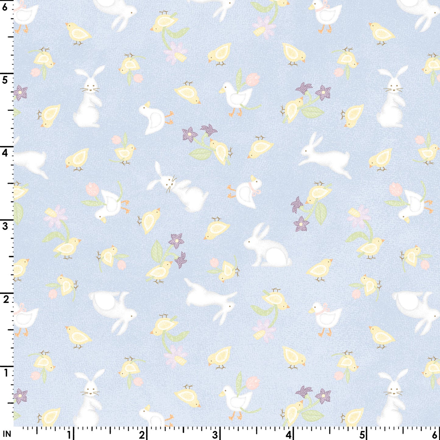 Little Chicks Flannel - Bunnies & Chicks ($22/m)