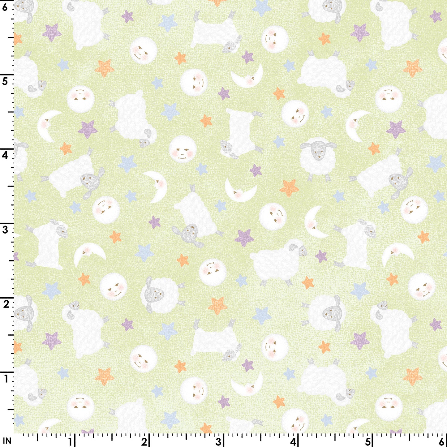 Little Chicks Flannel - Lambies & Moon ($22/m)