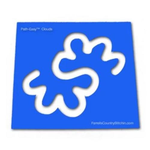 Chemin facile Gabarit de matelassage domestique | Nuages