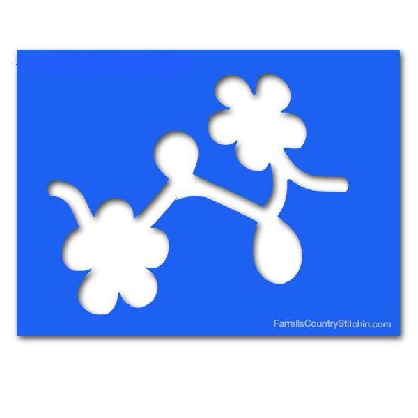 Gabarit de matelassage domestique facile Path | Fleurs