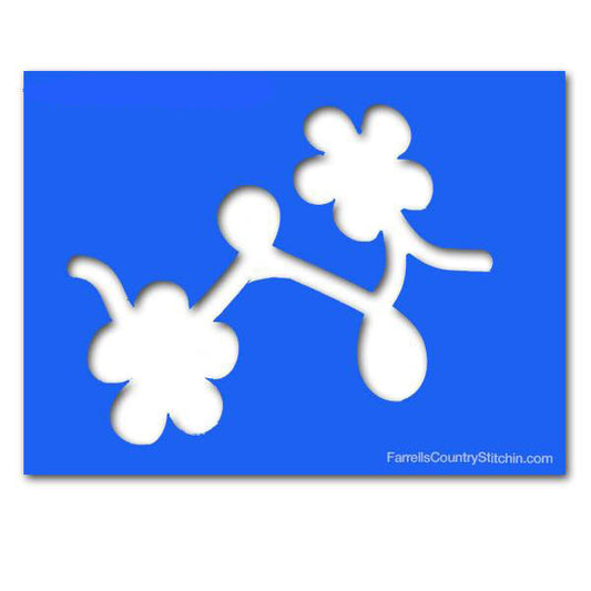 Gabarit de matelassage domestique facile Path | Fleurs