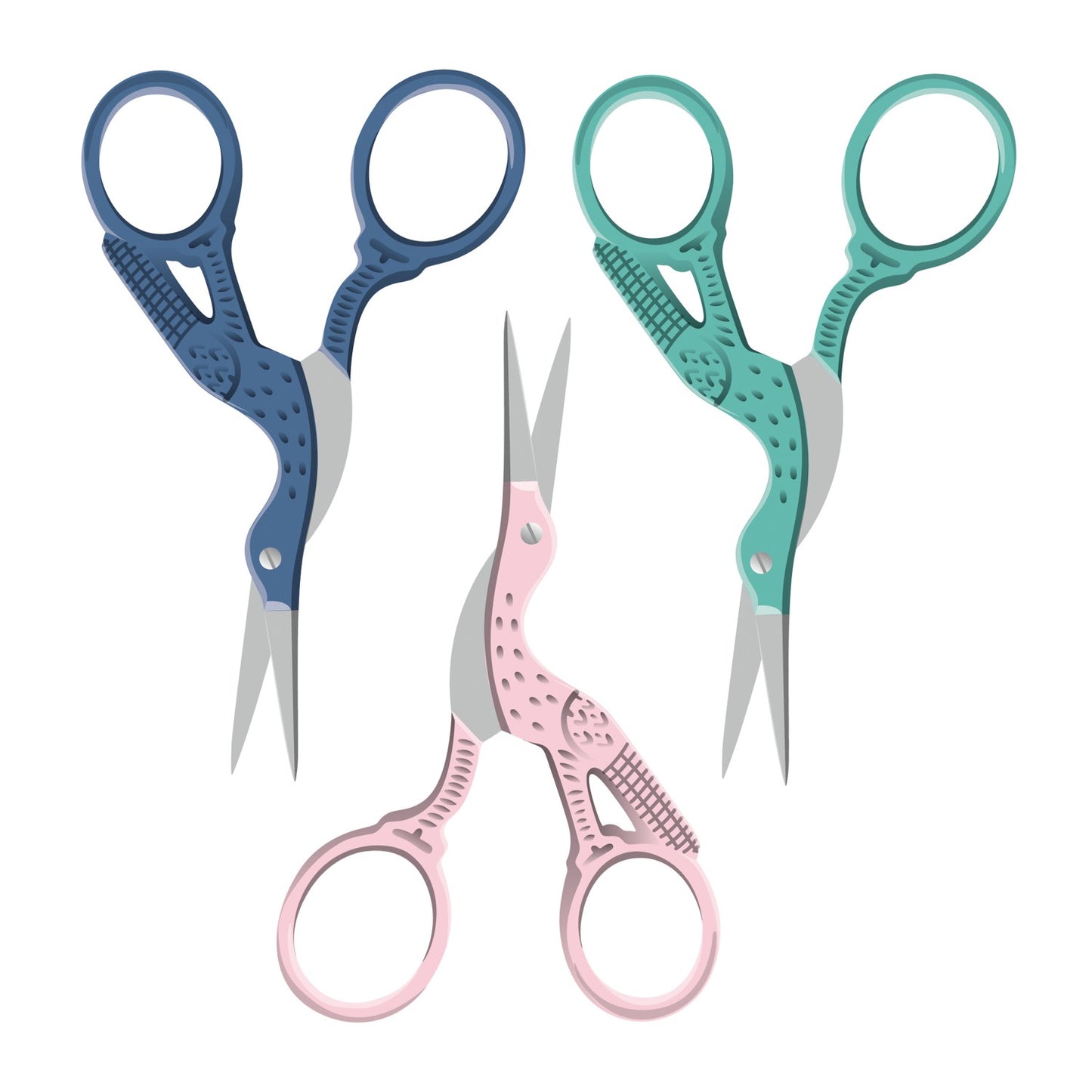 Lori Holt Stork Scissors