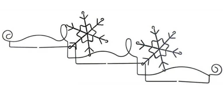 Snowflake Trip-Tic Hanger