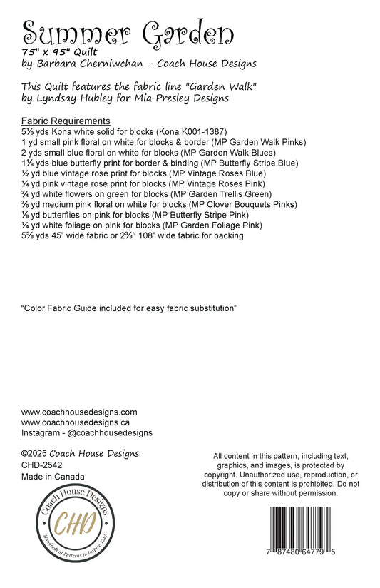 Summer Garden Pattern