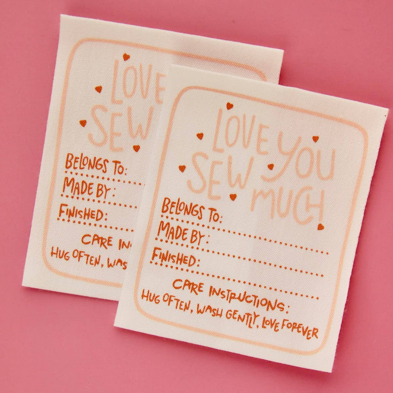 Sew In Labels | Love You Sew Much