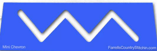 Gabarit de matelassage domestique facile Chemin | Chevrons