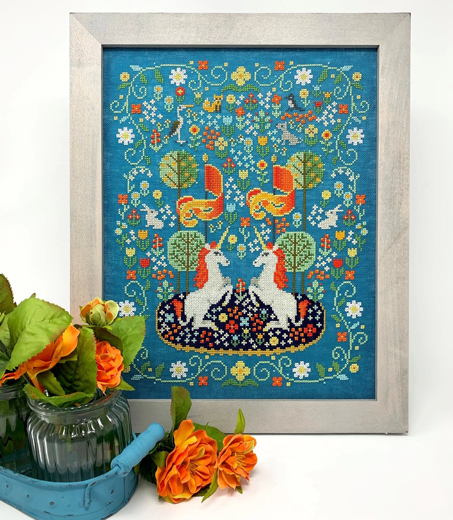 Unicorn Tapestry Pattern