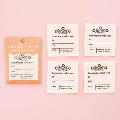 Sew In Labels | Vintage Handmade With Love