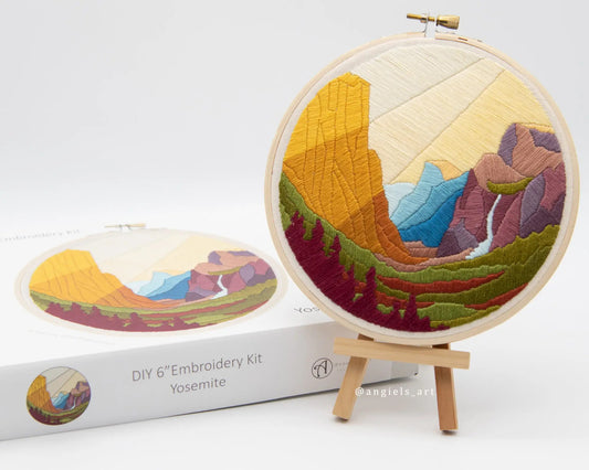 Yosemite Embroidery Kit