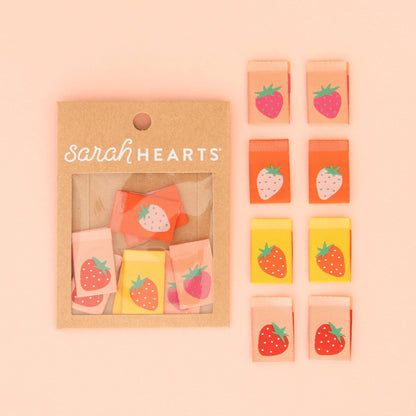 Sew In Labels | Strawberries