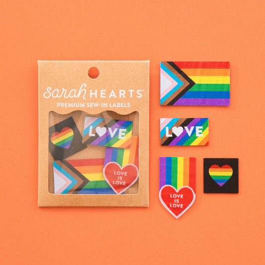 Iron-On Labels | Pride Rainbow