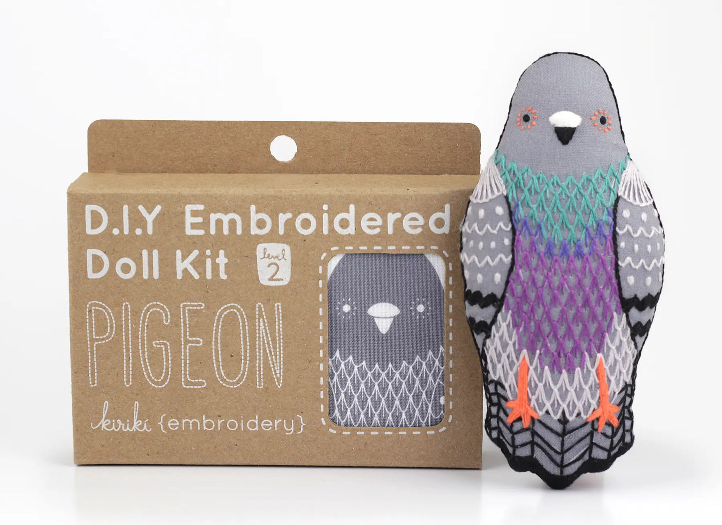 Pigeon Embroidery Kit