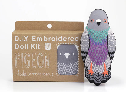 Pigeon Embroidery Kit
