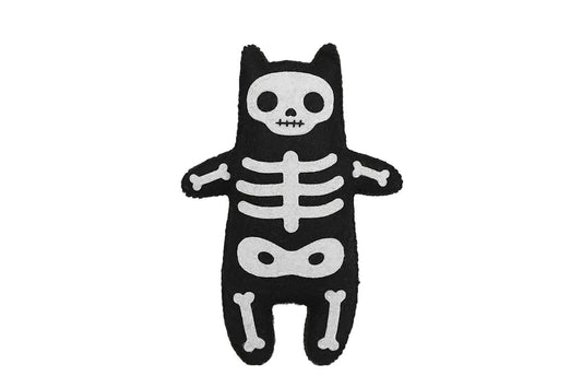 Skeleton Cat Felt Doll Kit