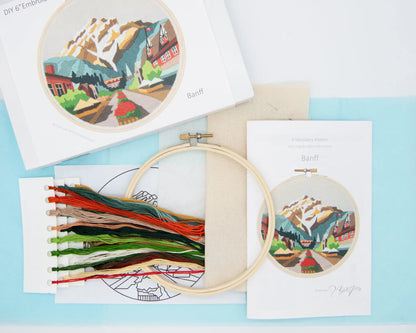 Banff Embroidery Kit