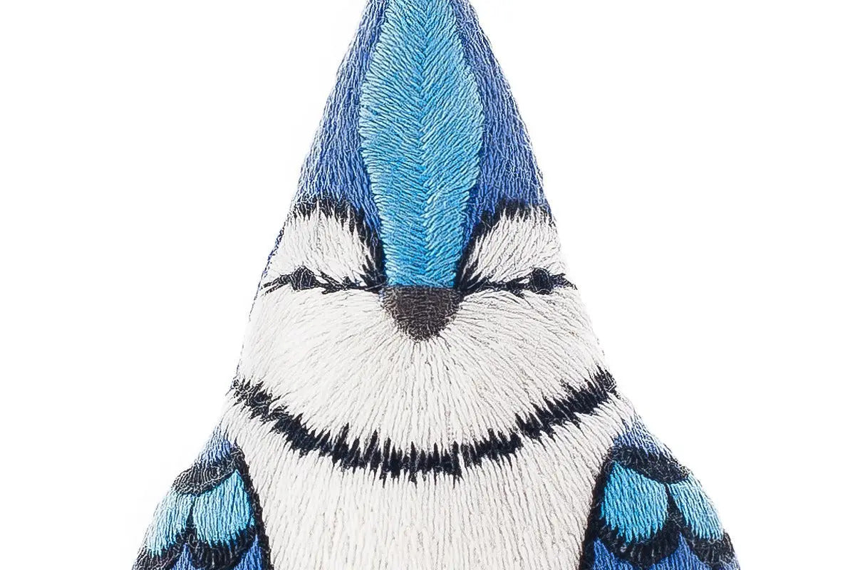 Blue Jay Embroidery Kit