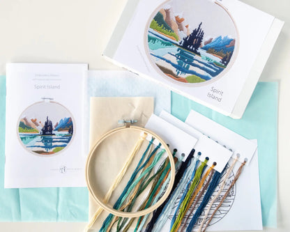 Spirit Island Embroidery Kit