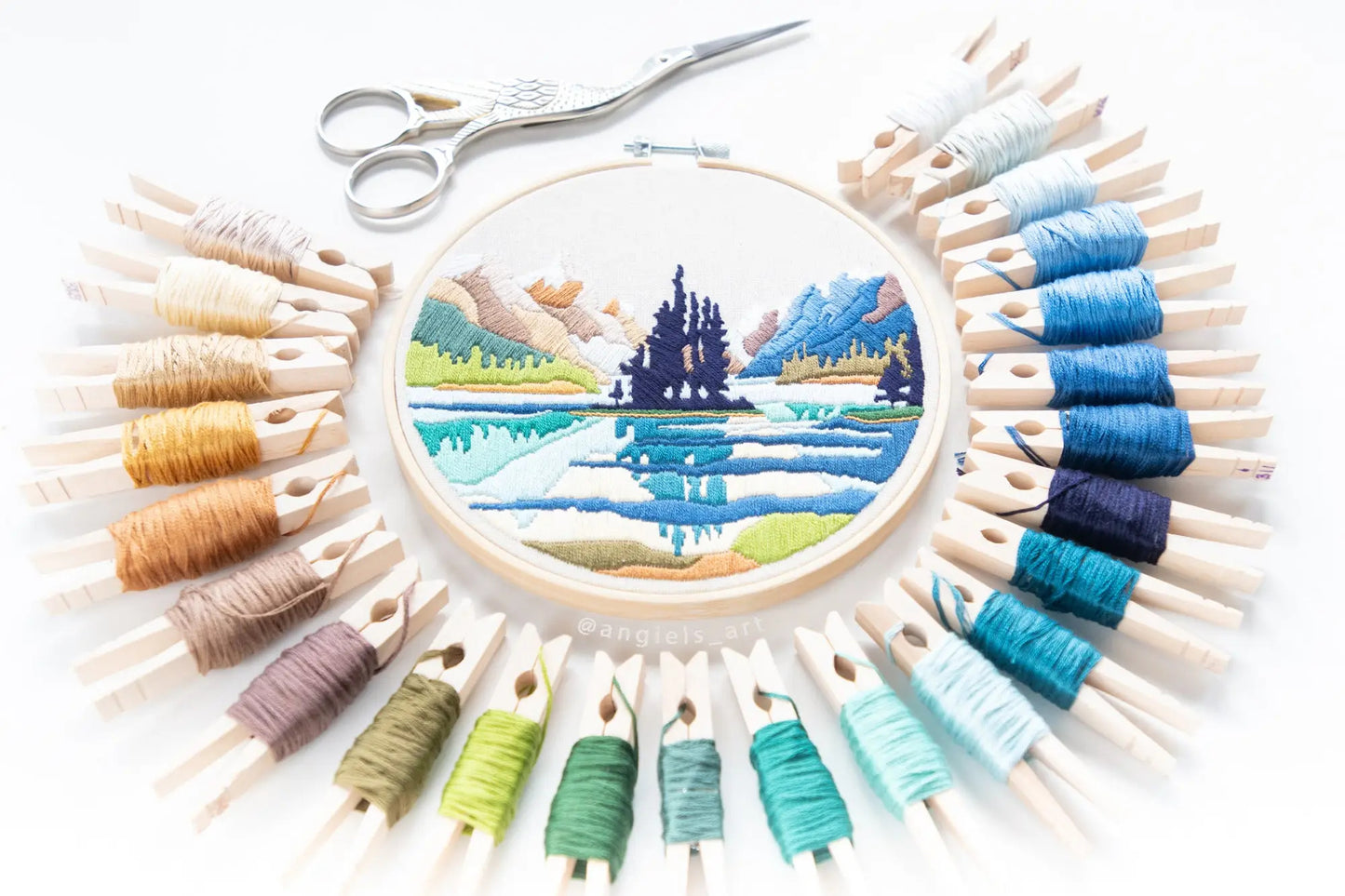 Spirit Island Embroidery Kit