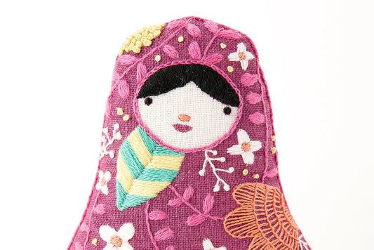 Matryoshka Embroidery Kit