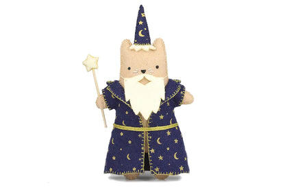 Wizard Cat Felt Doll Kit