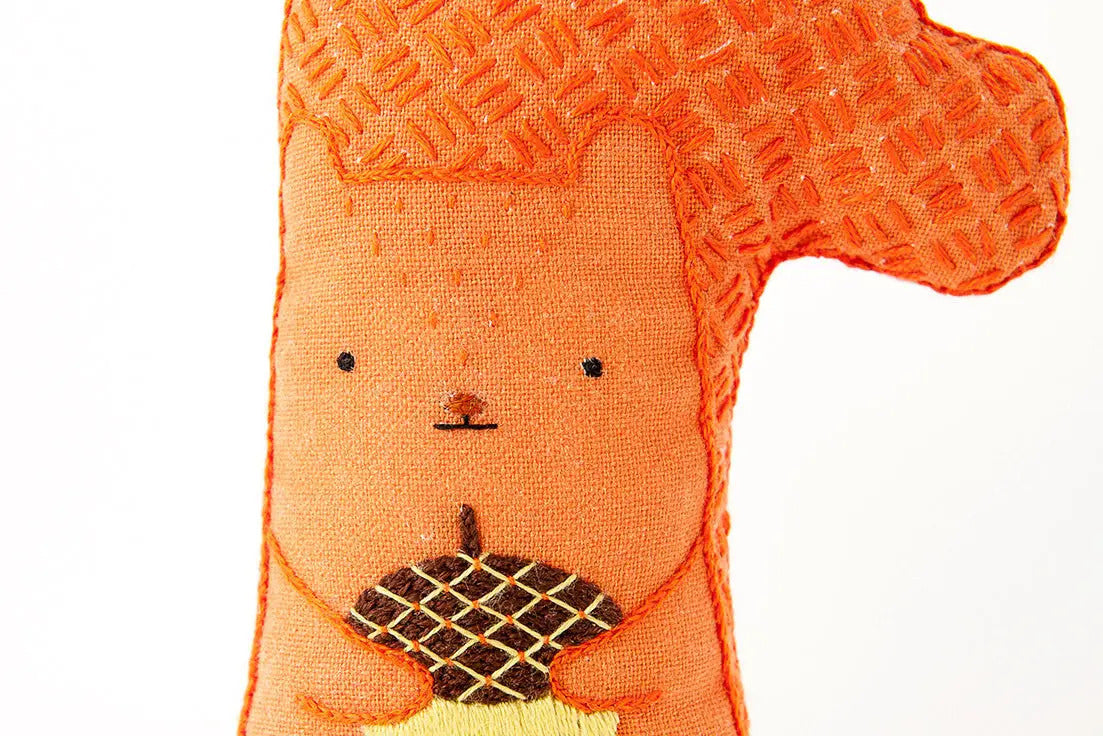 Squirrel Embroidery Kit