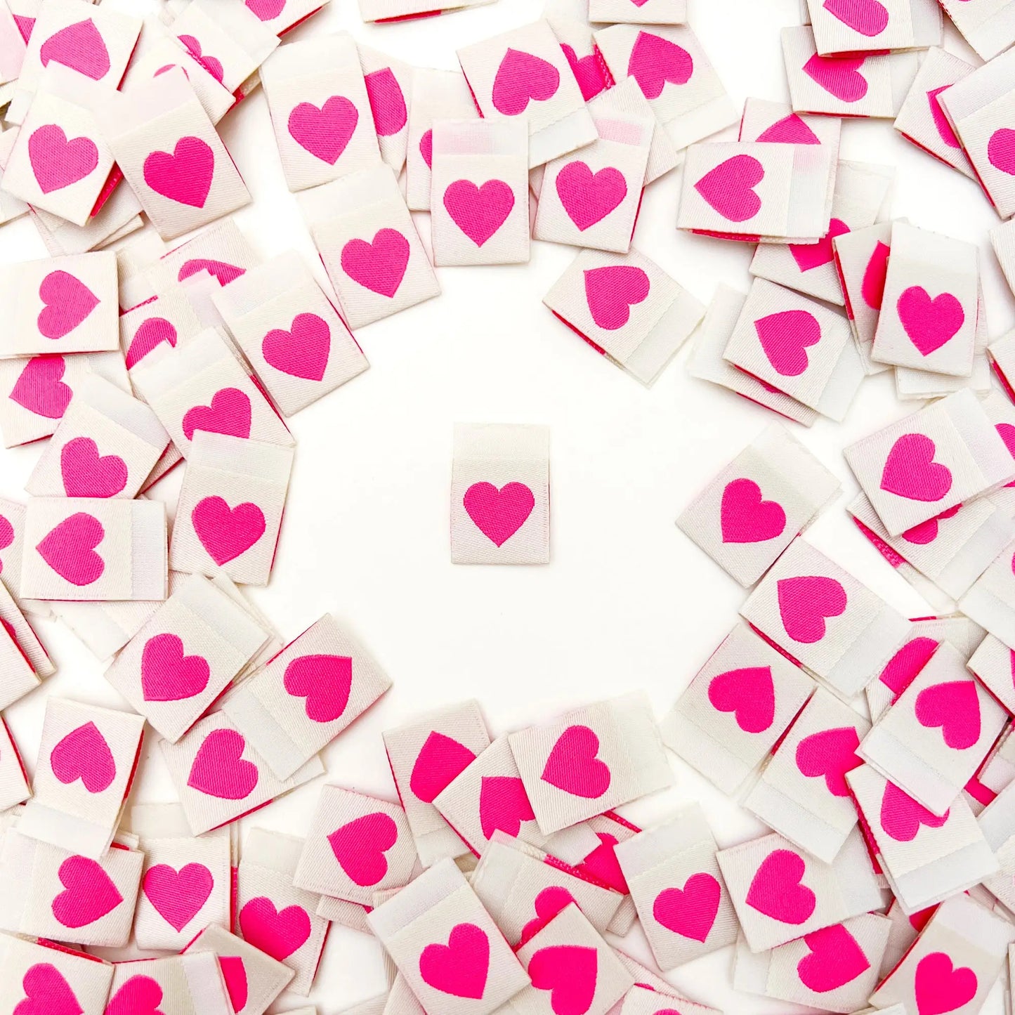Sew In Labels | Heart