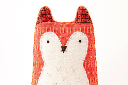 Fox Embroidery Kit