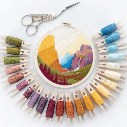 Yosemite Embroidery Kit