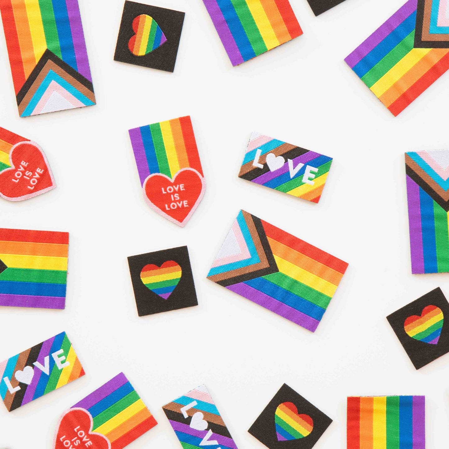 Iron-On Labels | Pride Rainbow