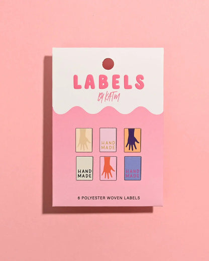 Sew In Labels | Middle Finger Mini Hands