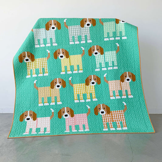 Pups in Pajamas Quilt Pattern