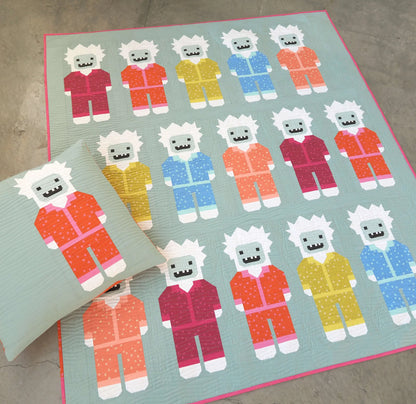Yeti's in Pajamas Quilt Pattern