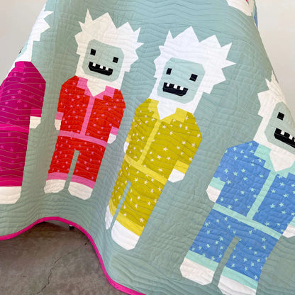 Yeti's in Pajamas Quilt Pattern