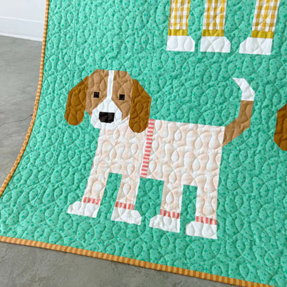 Pups in Pajamas Quilt Pattern