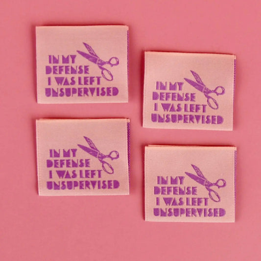 Sew In Labels | In My Defense