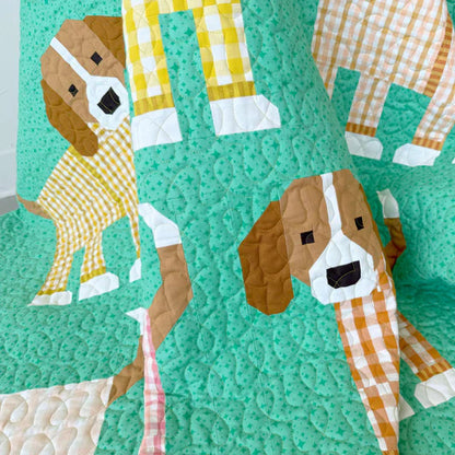 Pups in Pajamas Quilt Pattern
