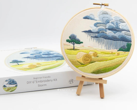 Storm Embroidery Kit