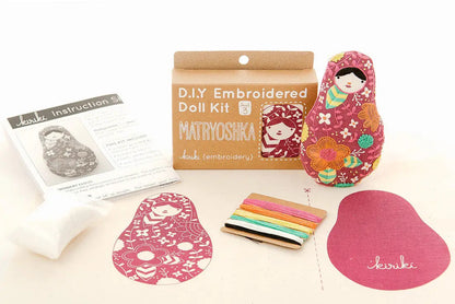 Matryoshka Embroidery Kit