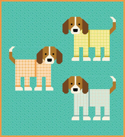 Pups in Pajamas Quilt Pattern